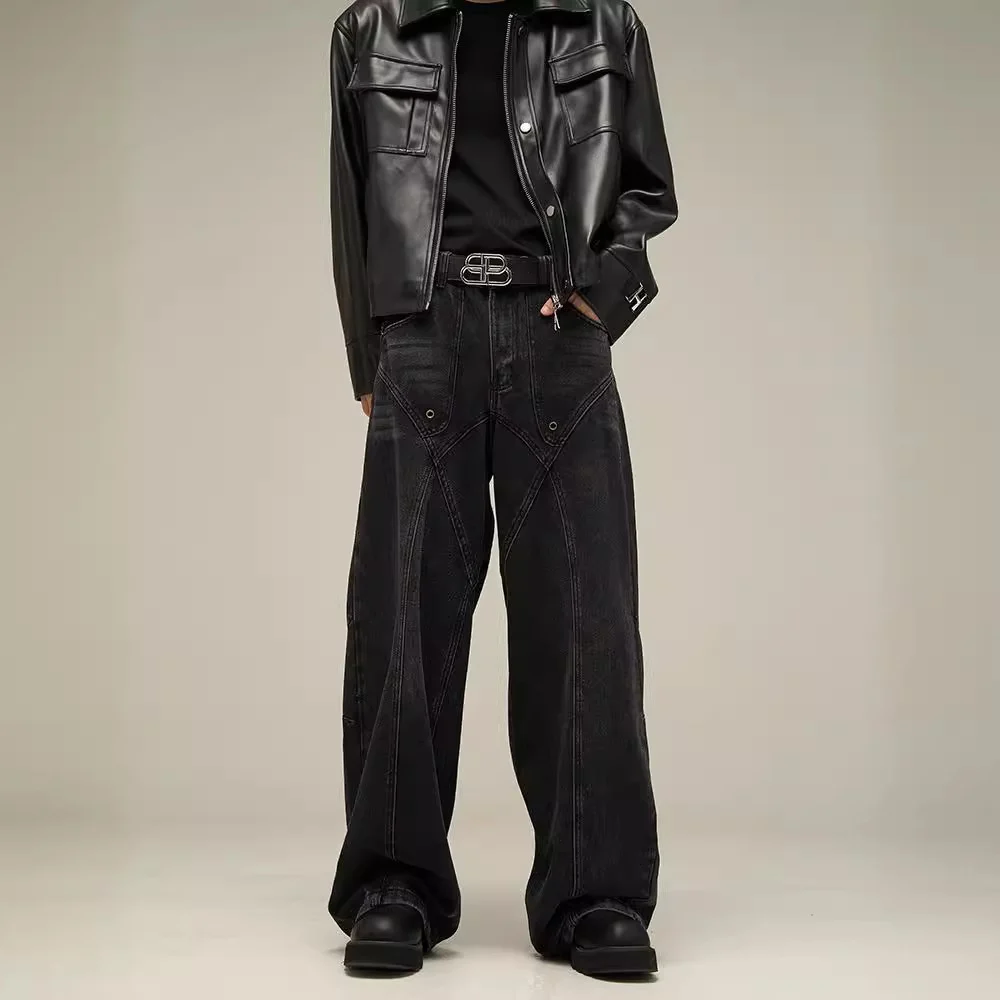 American-style Niche Loose-fit Pants For Men, With A Minimalist And Cool Aesthetic — image 5