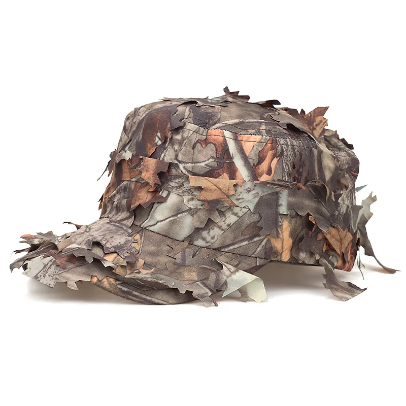 American Style Outdoor Training Leaf Mimicry Camouflage Cap — image 4