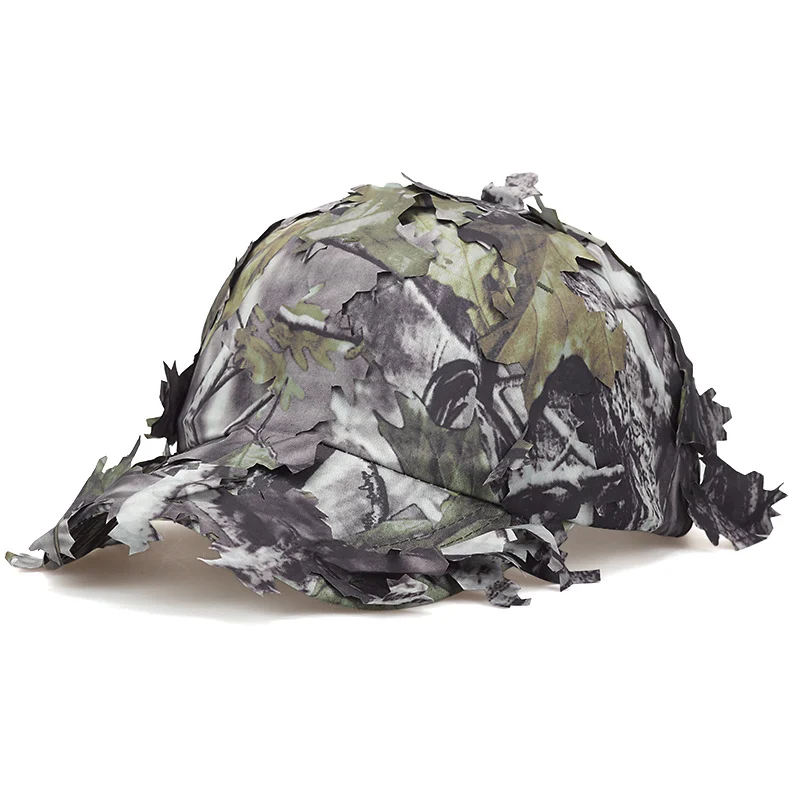 American Style Outdoor Training Leaf Mimicry Camouflage Cap — image 5
