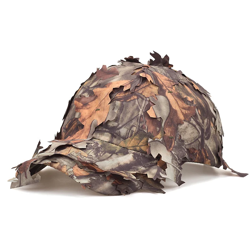 American Style Outdoor Training Leaf Mimicry Camouflage Cap — image 3