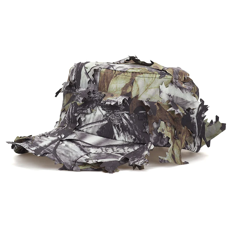 American Style Outdoor Training Leaf Mimicry Camouflage Cap — image 2
