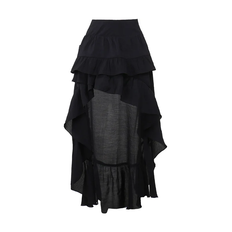 American-style Retro Asymmetrical Skirt For Women — image 6
