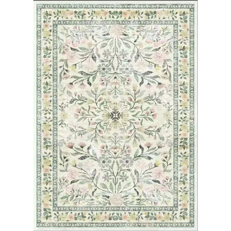 American-style Vintage Rug For The Living Roomnon-slip And Stain-resistant — image 6