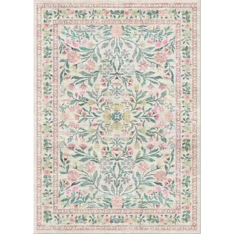 American-style Vintage Rug For The Living Roomnon-slip And Stain-resistant — image 9