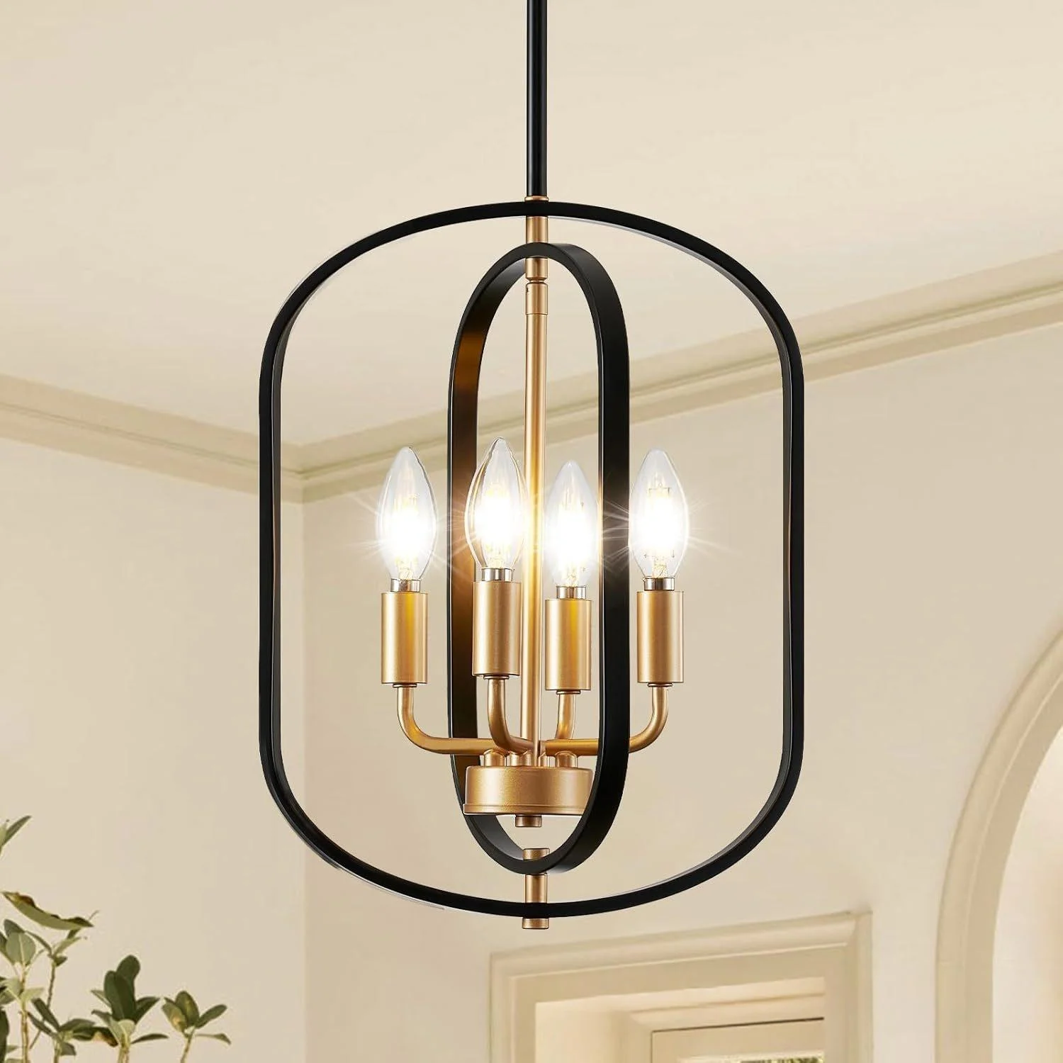 American-style Wrought-iron Industrial Pendant Lamp — image 3