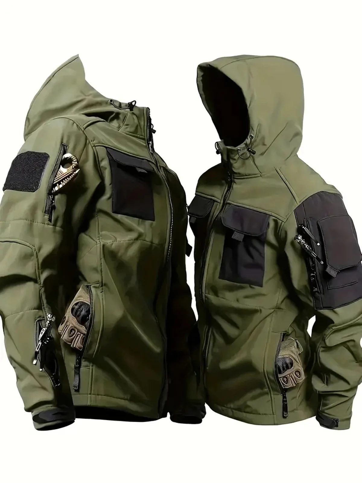 American Tactical Three-defense Function Outdoor Jacket Coat — image 6