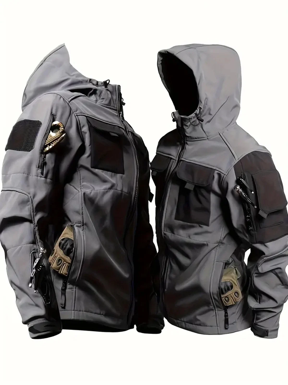 American Tactical Three-defense Function Outdoor Jacket Coat — image 3