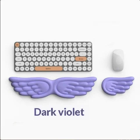 Angel Wings Women's Office Non-slip Silicone Large Keyboard Tray — image 16