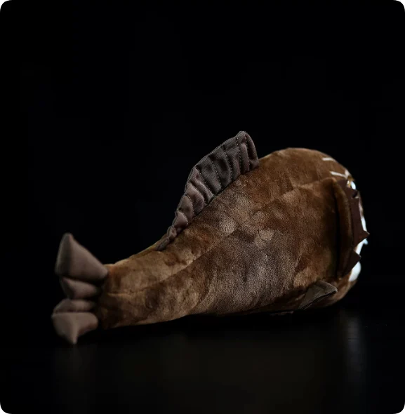 Angled-body Golden-eyed Grouper Plush Toy — image 2