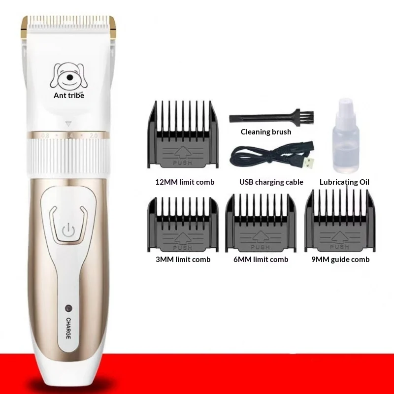 Ant Tribe Pet Electric Hair Clipper Dog Grooming Trimmer, Rechargeable — image 3