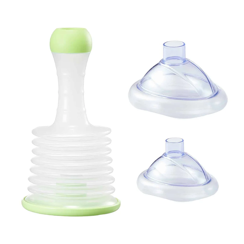 Anti-choking Device For Adults & Children Air Suction Emergency Kit With Masks… — image 3