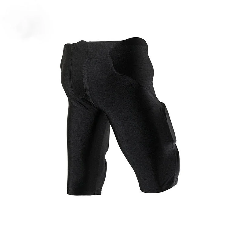 Anti-collision Rugby Pants Men's Hockey Protective Gear Tight Training Pant — image 3