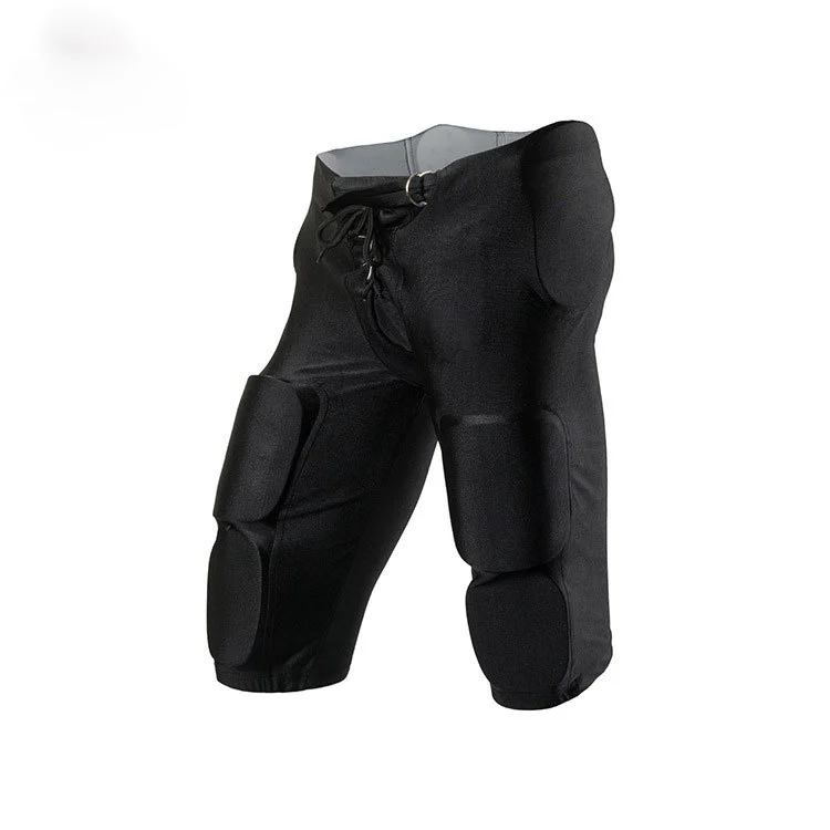 Anti-collision Rugby Pants Men's Hockey Protective Gear Tight Training Pant — image 2