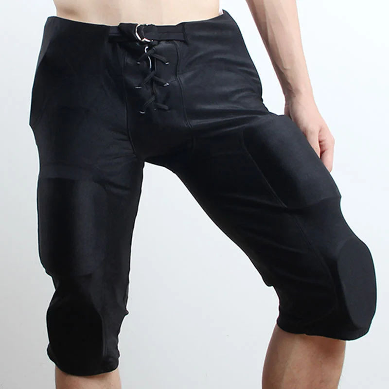 Anti-collision Rugby Pants Men's Hockey Protective Gear Tight Training Pant — image 5