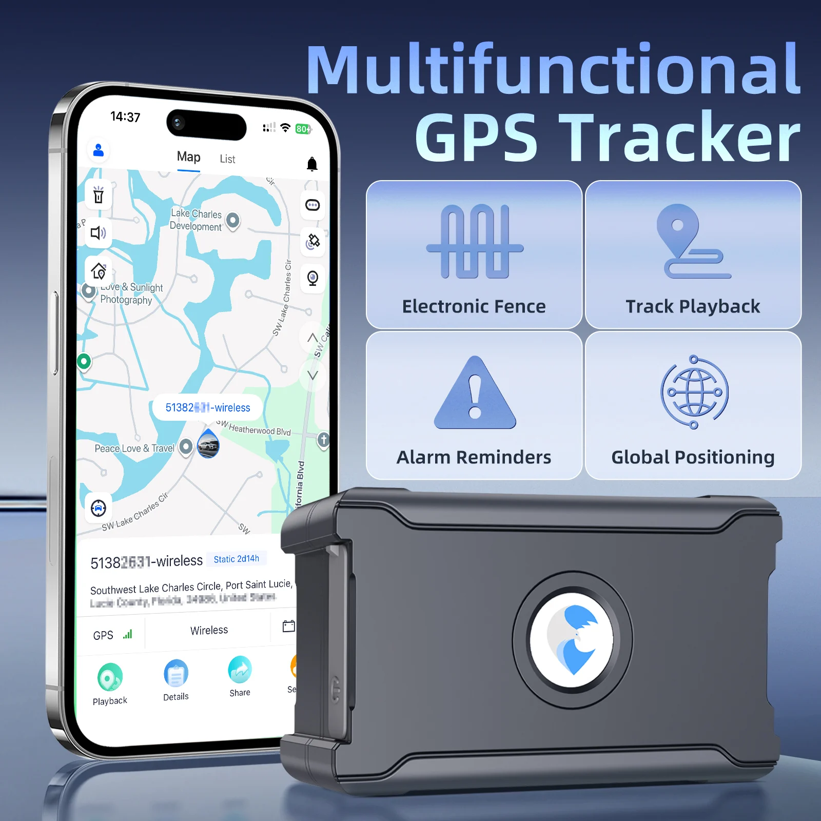 Anti-theft Hidden GPS Tracker With Remote Control Real-time Vehicle For Car, Truck,… — image 7