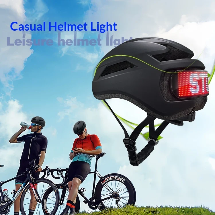 App-connected LED Display Helmet For Cycling — image 6