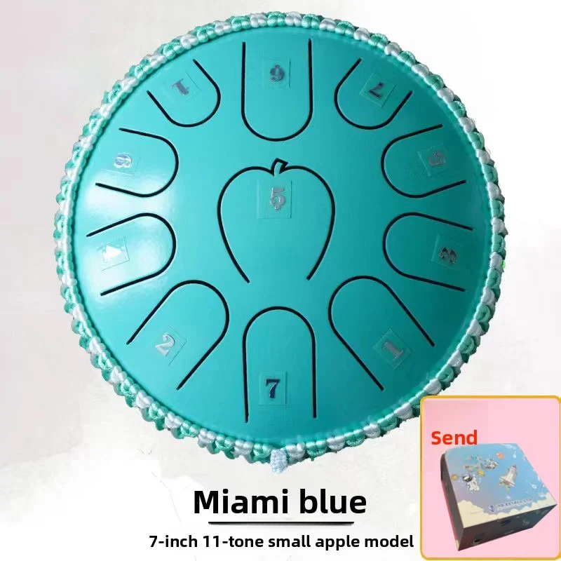 Apple-shell Ethereal Steel Tongue Drum — image 3