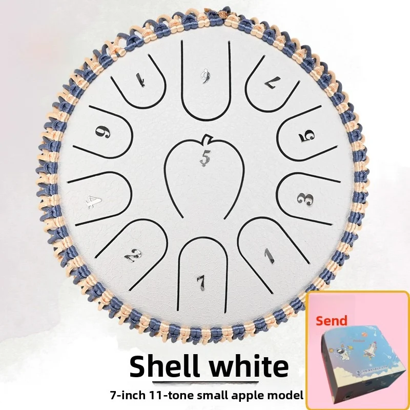 Apple-shell Ethereal Steel Tongue Drum — image 7