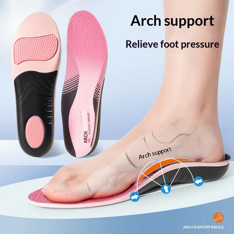 Arch-support Insoles With A U-shaped Heel Cup To Prevent Overpronation And Supination — image 2