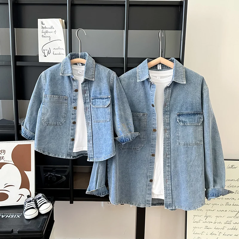 Arrival Denim Jacket For Moms And Kids — image 4