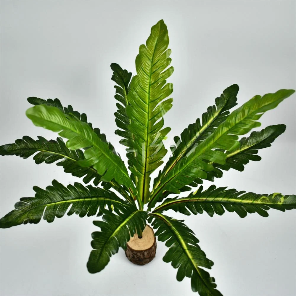 Artificial Greenery Potted Plant Wall Decoration Leaves — image 2