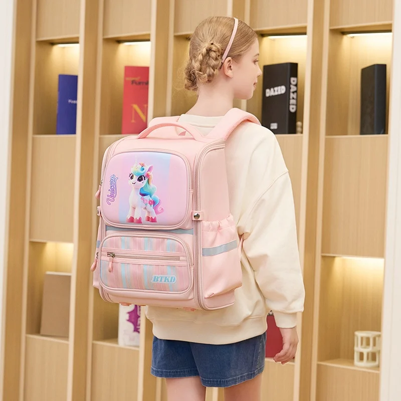 Astronaut Bag Schoolbag Burden Reduction Boys And Girls Large Capacity — image 8