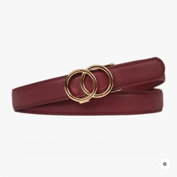 Automatic Buckle Real Leather 14-grain Belt Can Be Fixed Men's Simple Business 3.5cm. — image 7