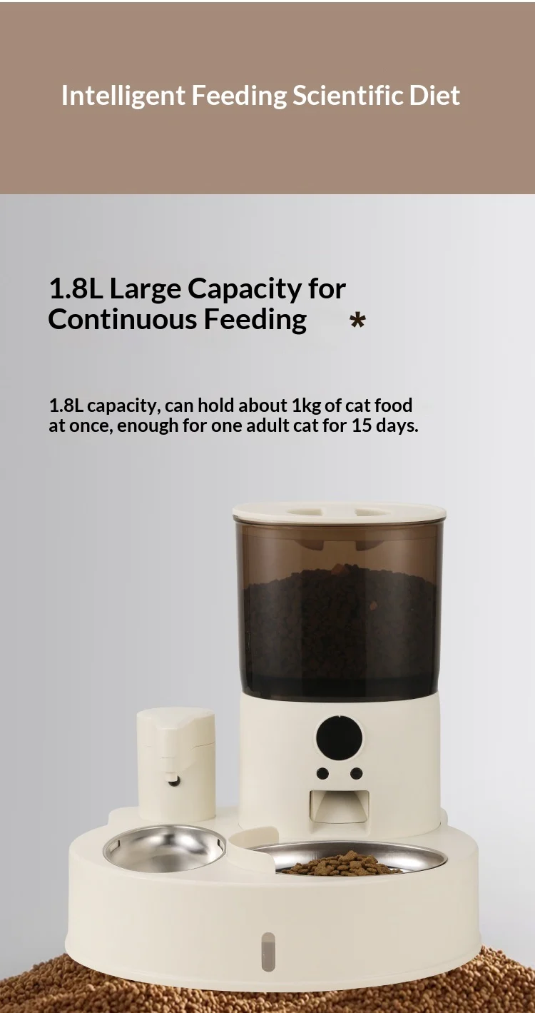 Automatic Cat Feeder With Timed & Portion Control — image 7
