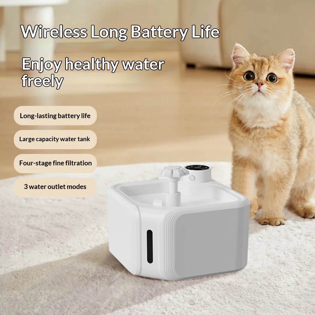 Automatic Circulating Filtered Pet Fountain — image 3