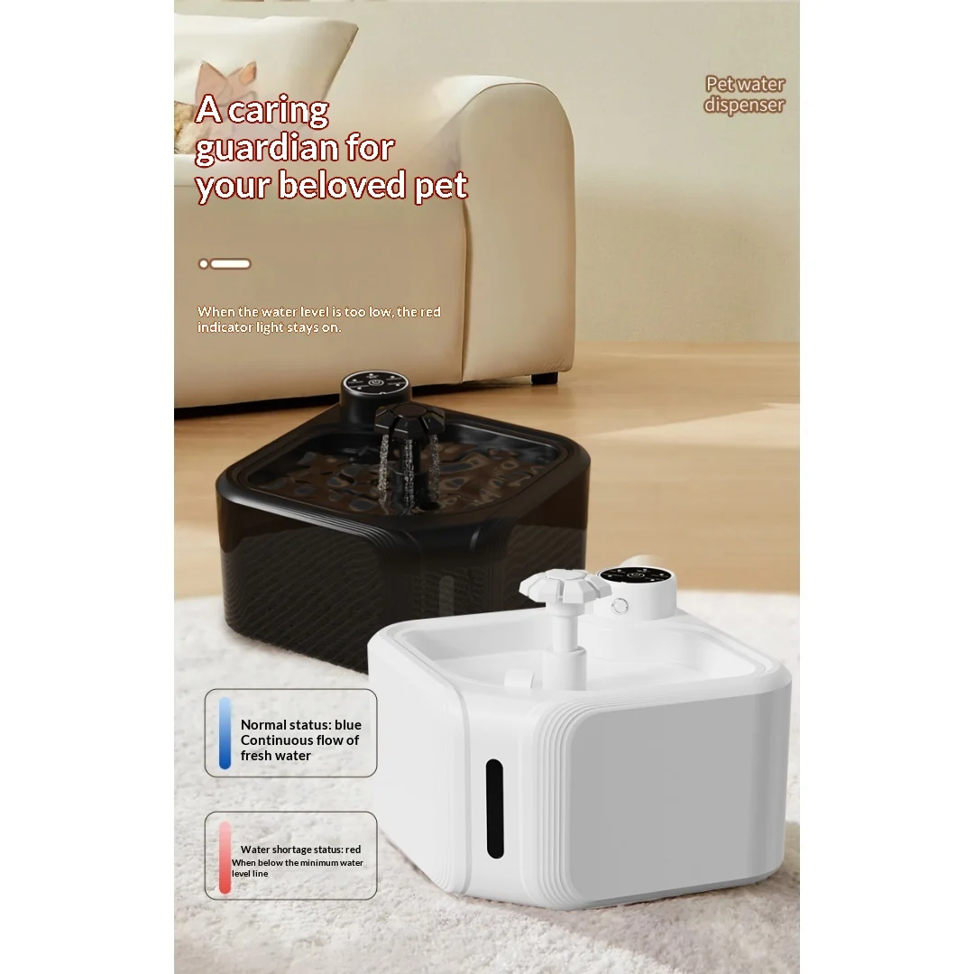 Automatic Circulating Filtered Pet Fountain — image 2