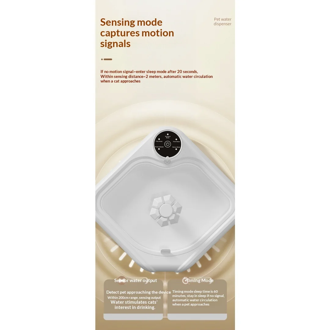 Automatic Circulating Filtered Pet Fountain — image 7