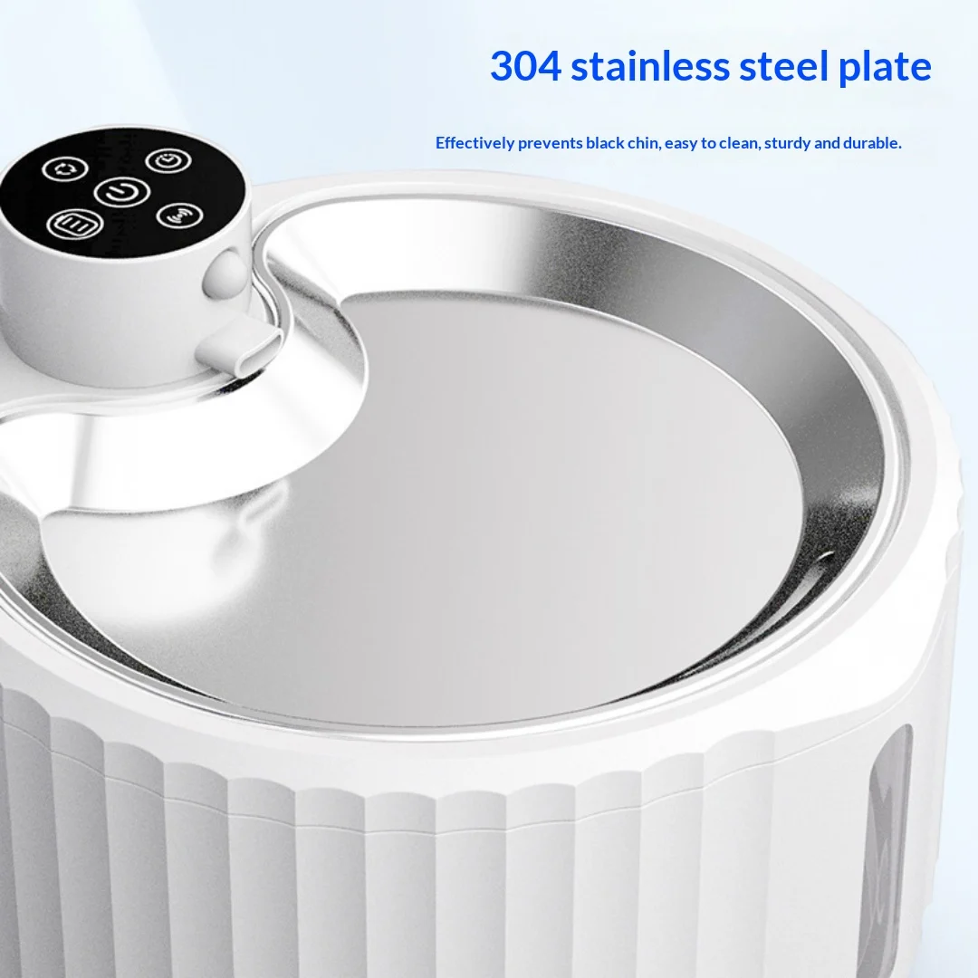 Automatic Circulating Sensor-activated Stainless Steel Pet Water Fountain — image 4