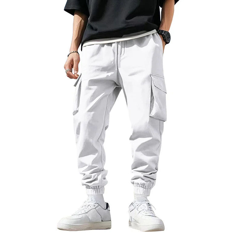 Autumn American Style Outdoor Multi-pocket Men's Loose Casual Sports Jogger Cargo Pants — image 5