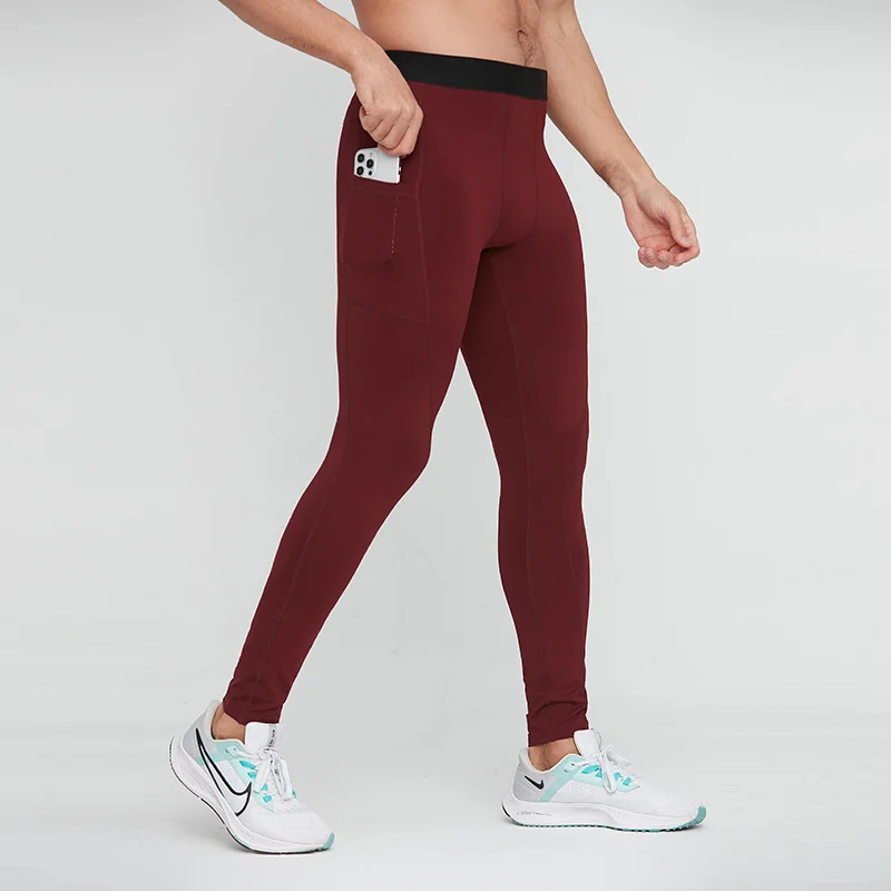 Autumn And Winter Men's Sports Leggings, High Elasticity Compression Pants, Fitness… — image 4