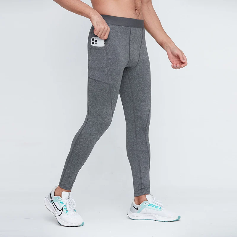 Autumn And Winter Men's Sports Leggings, High Elasticity Compression Pants, Fitness… — image 7