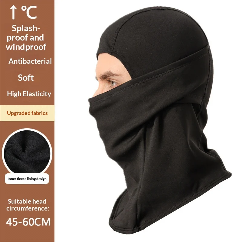 Autumn And Winter Ski Headgear Men's Warm Fleece-lined Windproof Hat Women's Outdoor… — image 3