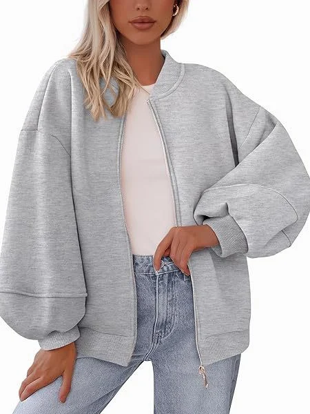 Autumn And Winter Women's Casual Warm Jacket Baseball Collar Long-sleeved Pure Color… — image 8