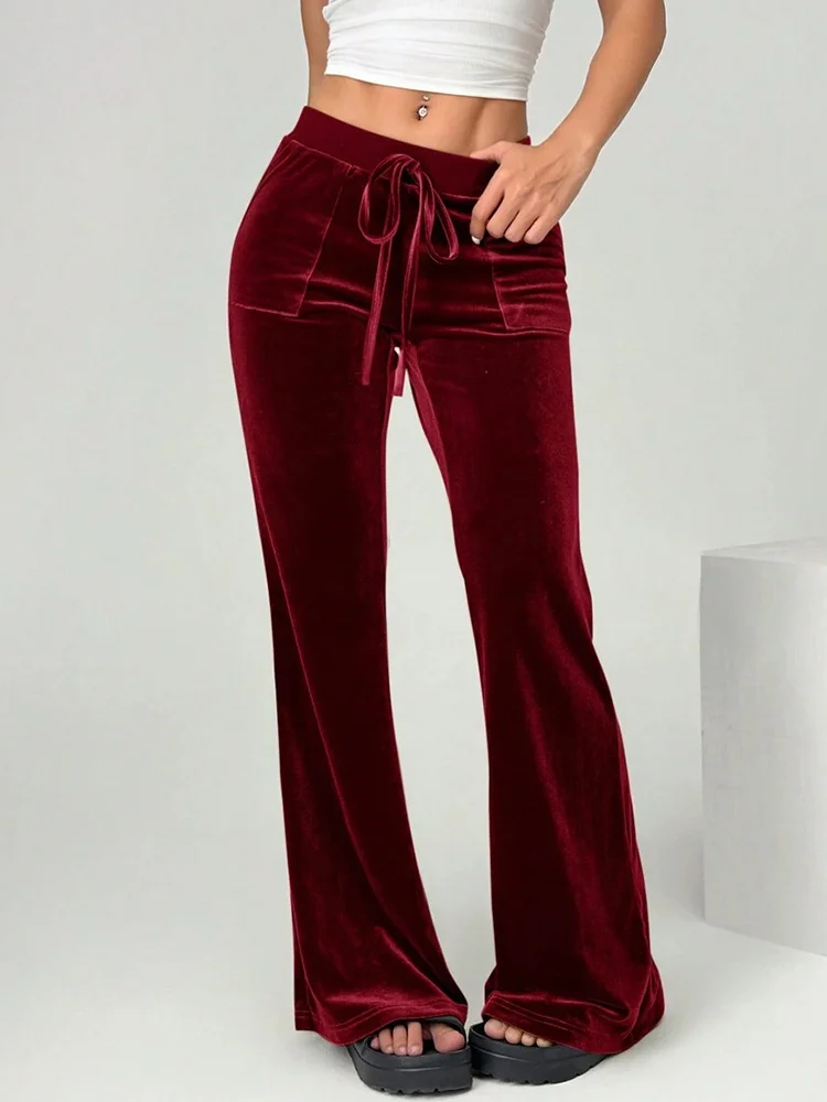 Autumn And Winter Women's Micro Flared Pants For Commuting, Slimming Casual Pants,… — image 3