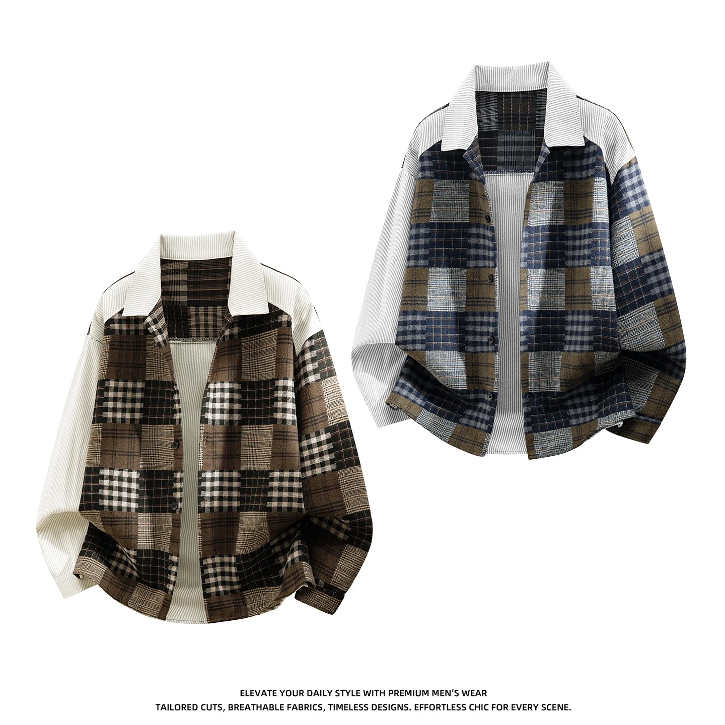 Autumn Versatile American-style Shirt For Men — image 5
