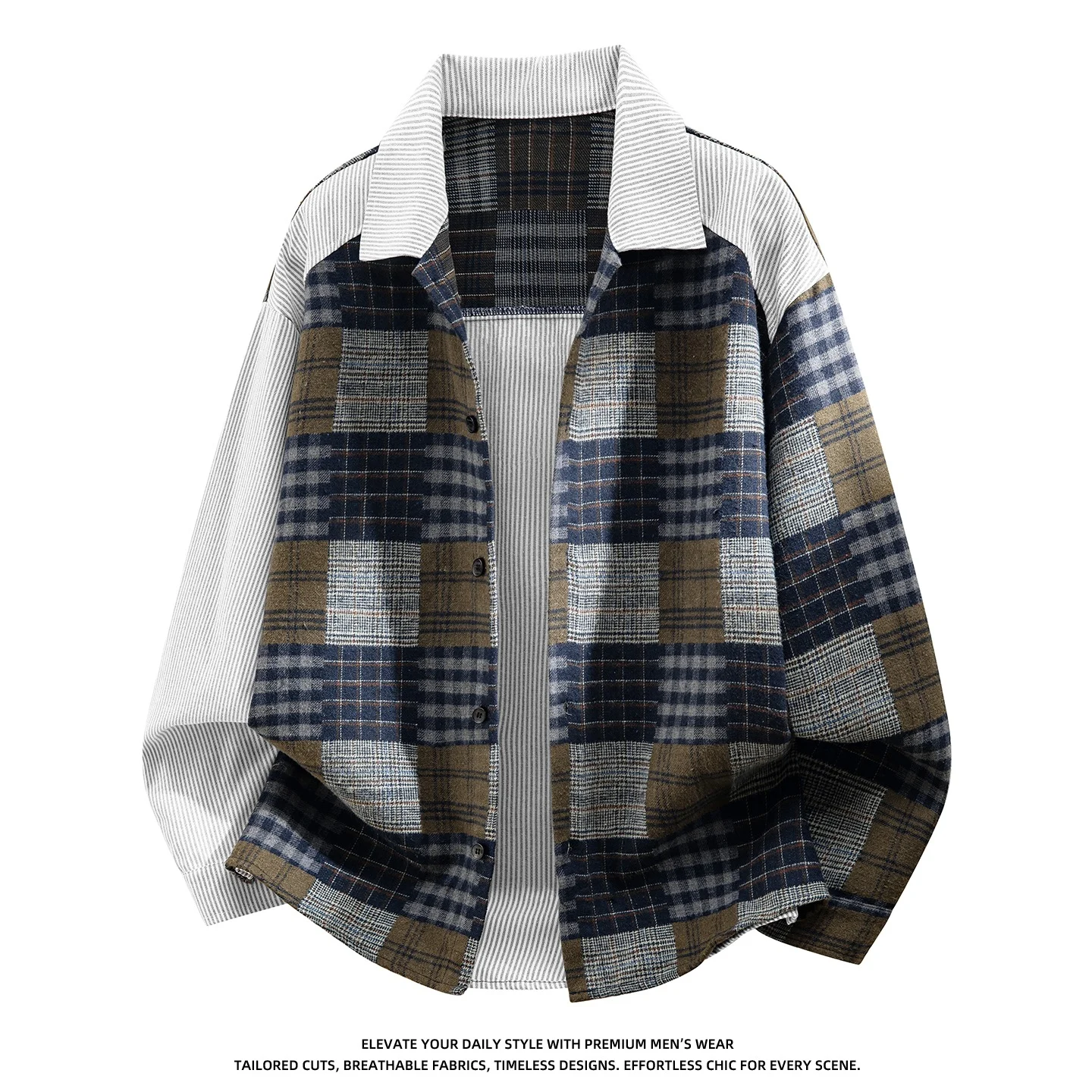 Autumn Versatile American-style Shirt For Men — image 6