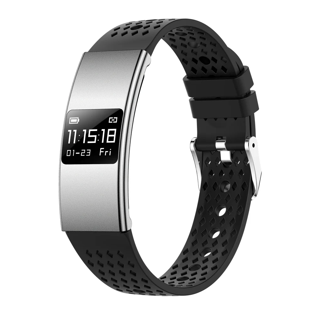 B9 Smart Curved-screen Heart Rate Health Fitness Fashion Watch — image 1