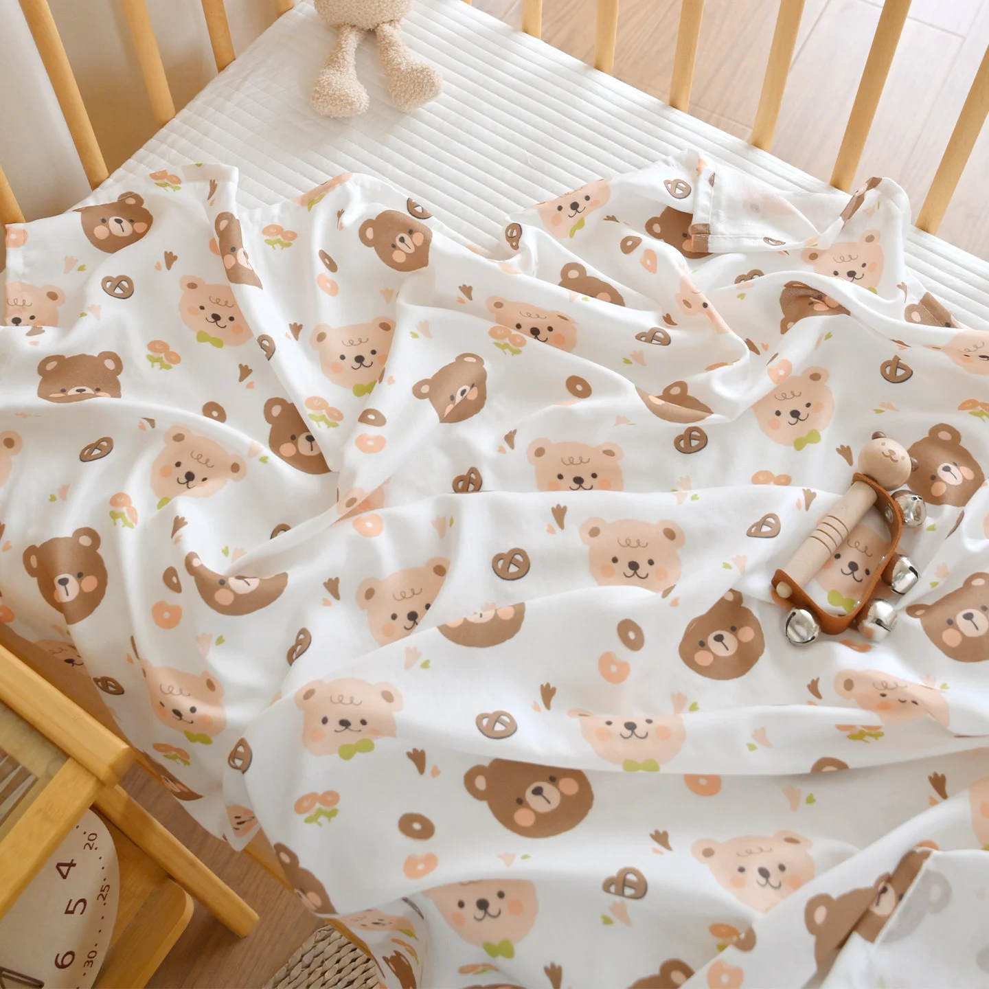 Baby Bamboo-fiber Sweat-absorbent And Breathable Sleeping Sheet — image 4