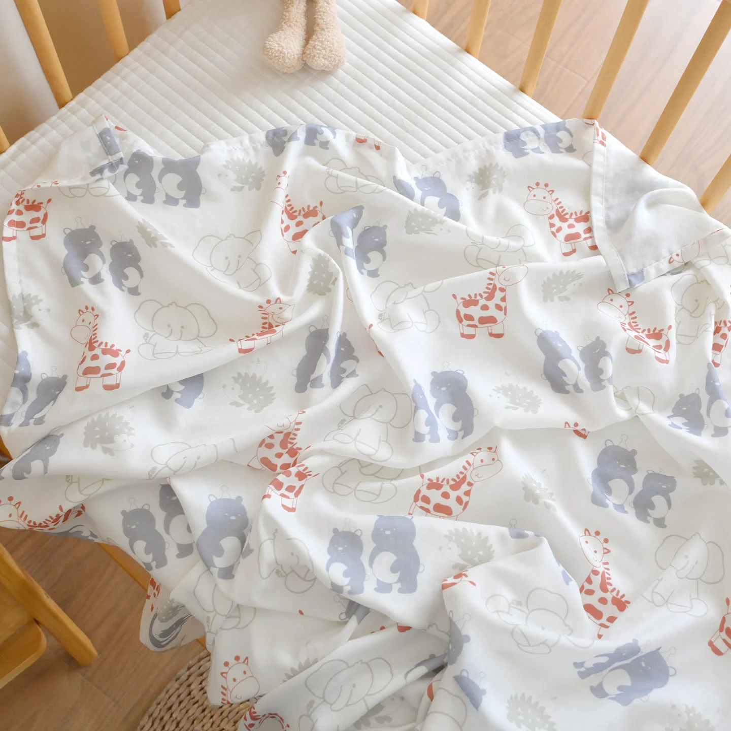Baby Bamboo-fiber Sweat-absorbent And Breathable Sleeping Sheet — image 7
