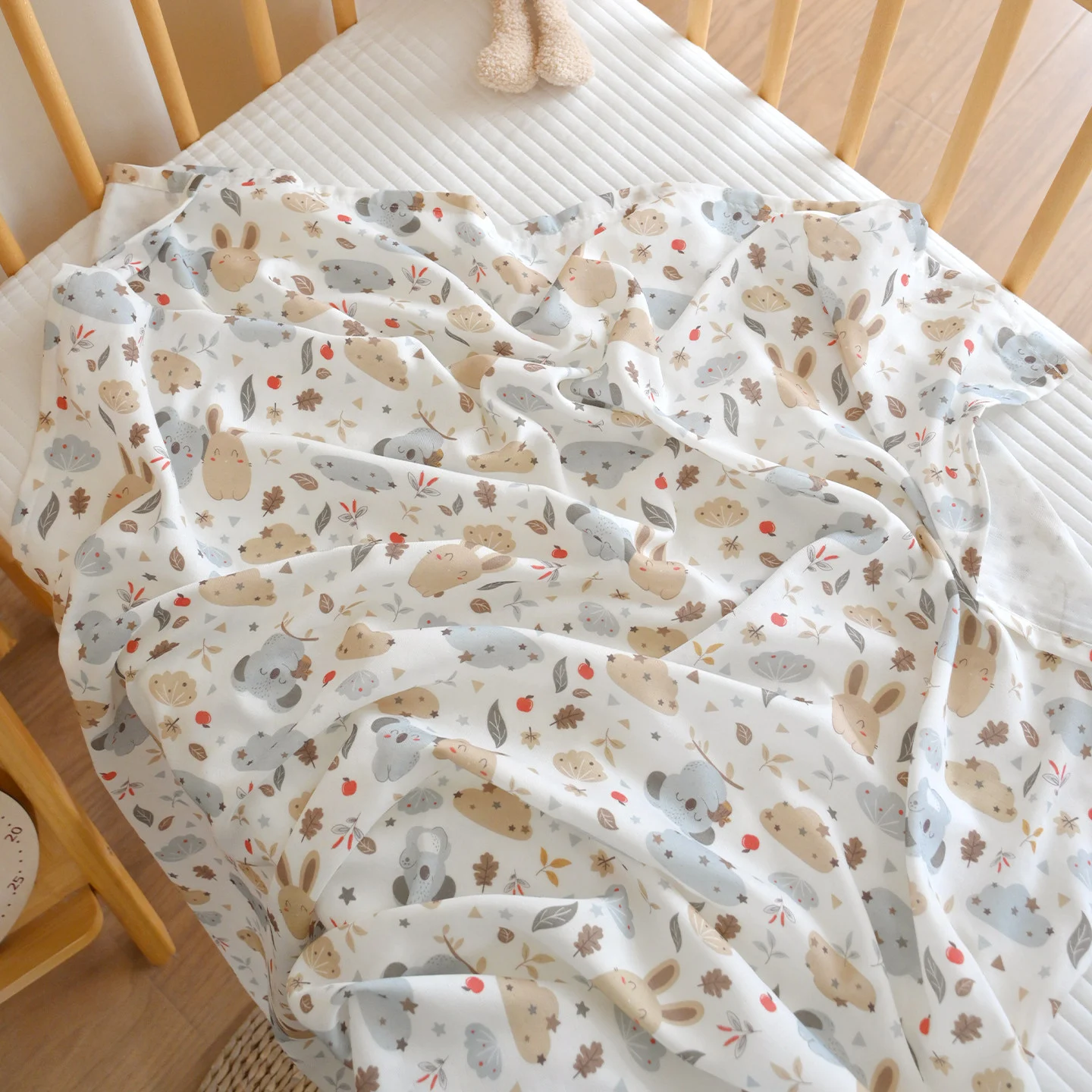 Baby Bamboo-fiber Sweat-absorbent And Breathable Sleeping Sheet — image 5