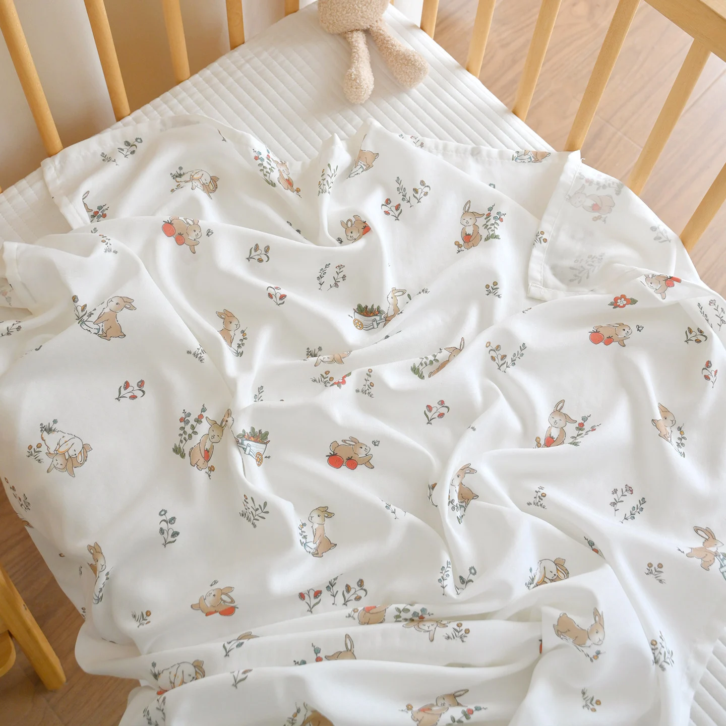 Baby Bamboo-fiber Sweat-absorbent And Breathable Sleeping Sheet — image 2