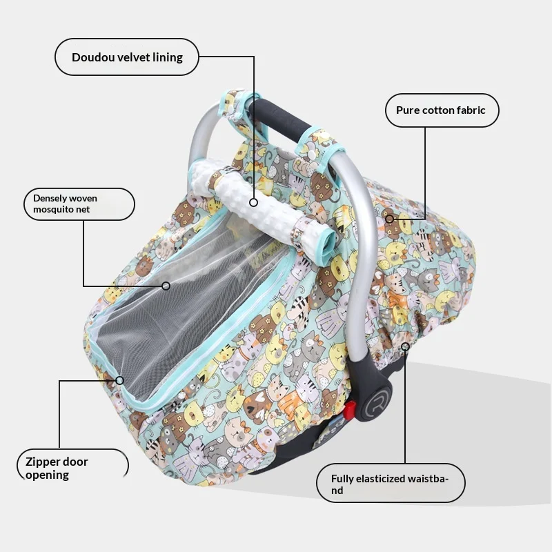 Baby Bassinet Mosquito Net And Child Safety Seat — image 6