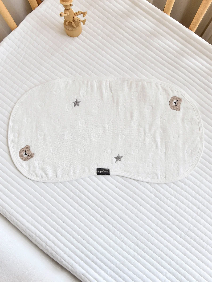 Baby Burp Cloth Shoulder Towel Gauze Pillow And Bib — image 9