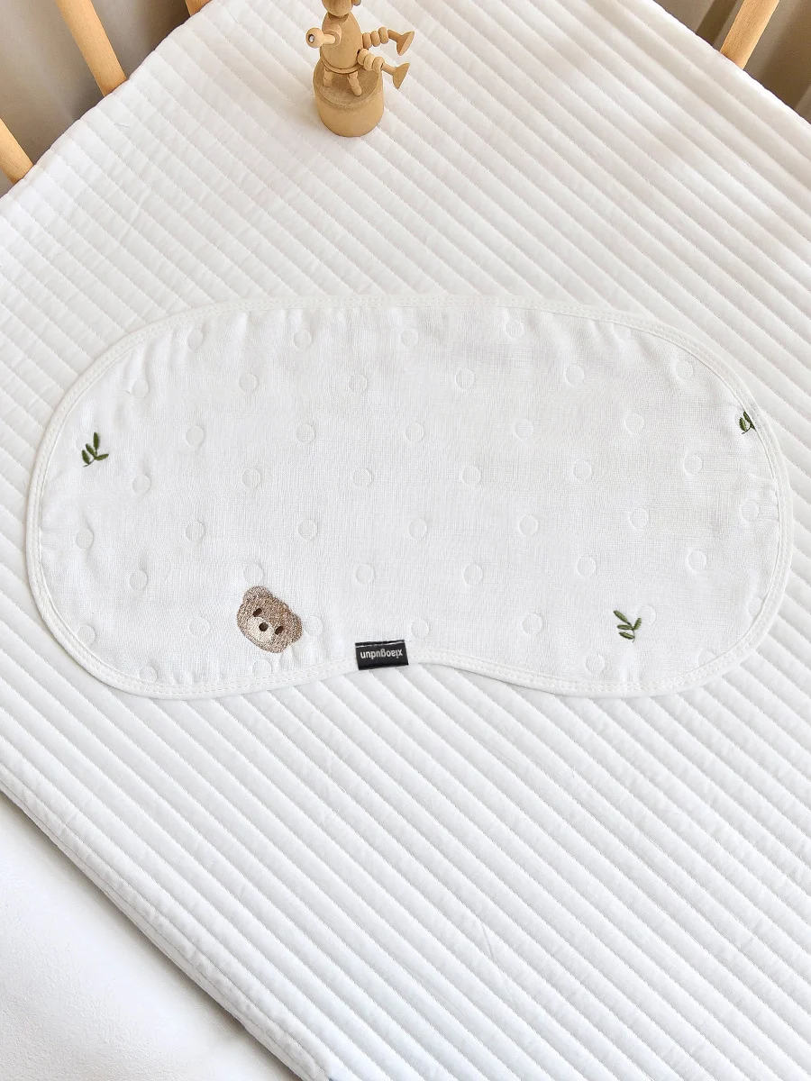 Baby Burp Cloth Shoulder Towel Gauze Pillow And Bib — image 3