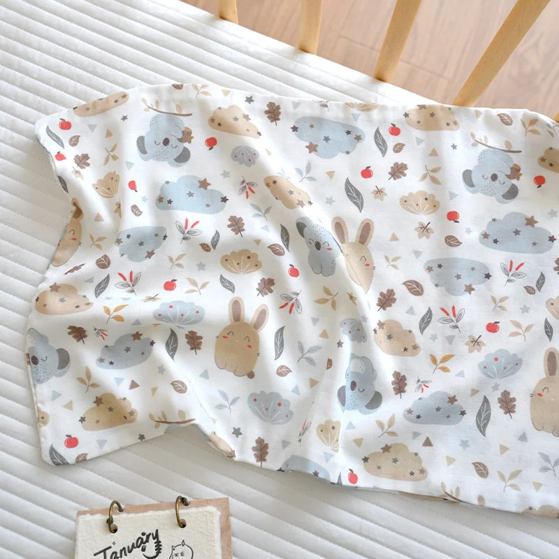 Baby Double-layer Gauze Bamboo Fiber Cooling Sweat-absorbing And Breathable Pillowcase — image 6