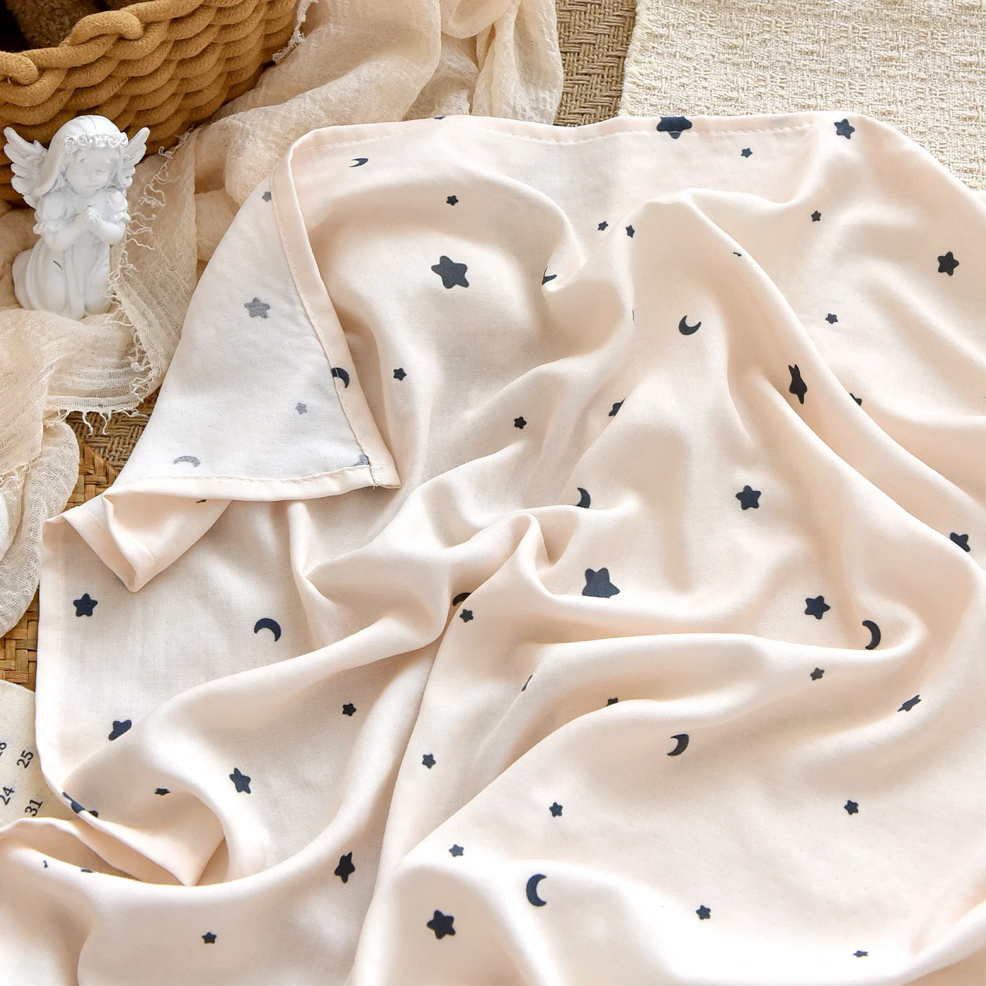 Baby Double-layer Gauze Summer Thin Bamboo Swaddle For Children — image 3